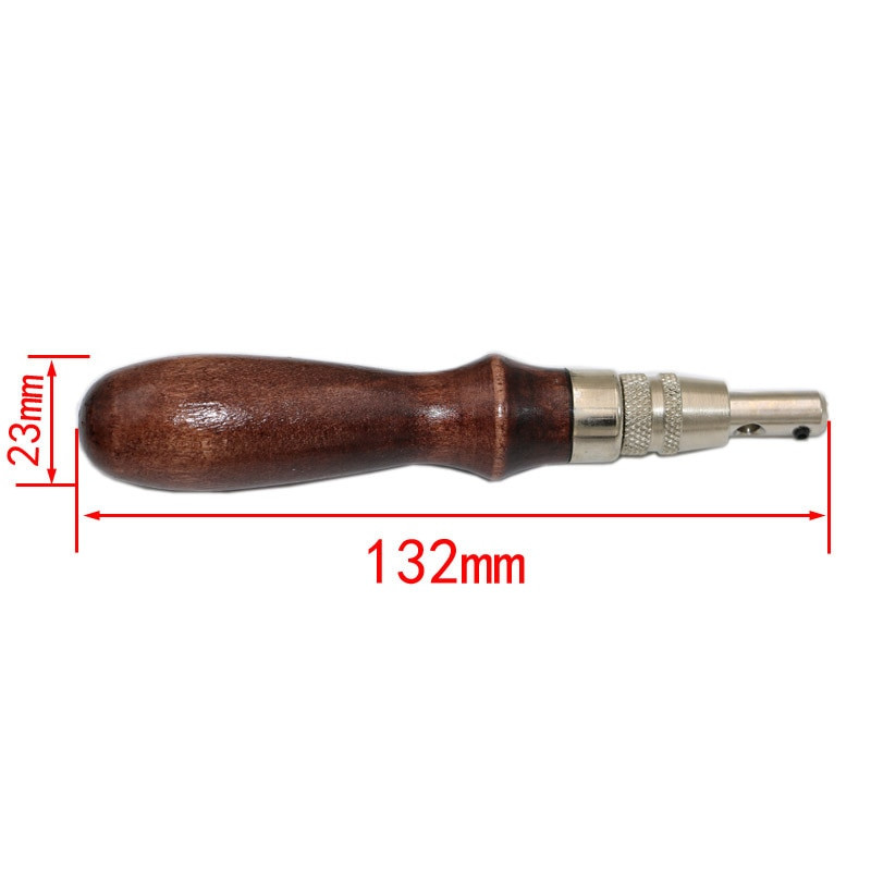 Șanț 7 în 1 Instrumente de bricolaj realizate manual Dispozitiv de perforare a tăieturii de tăiat curea Curea 132x23mm