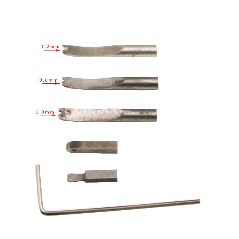 Șanț 7 în 1 Instrumente de bricolaj realizate manual Dispozitiv de perforare a tăieturii de tăiat curea Curea 132x23mm