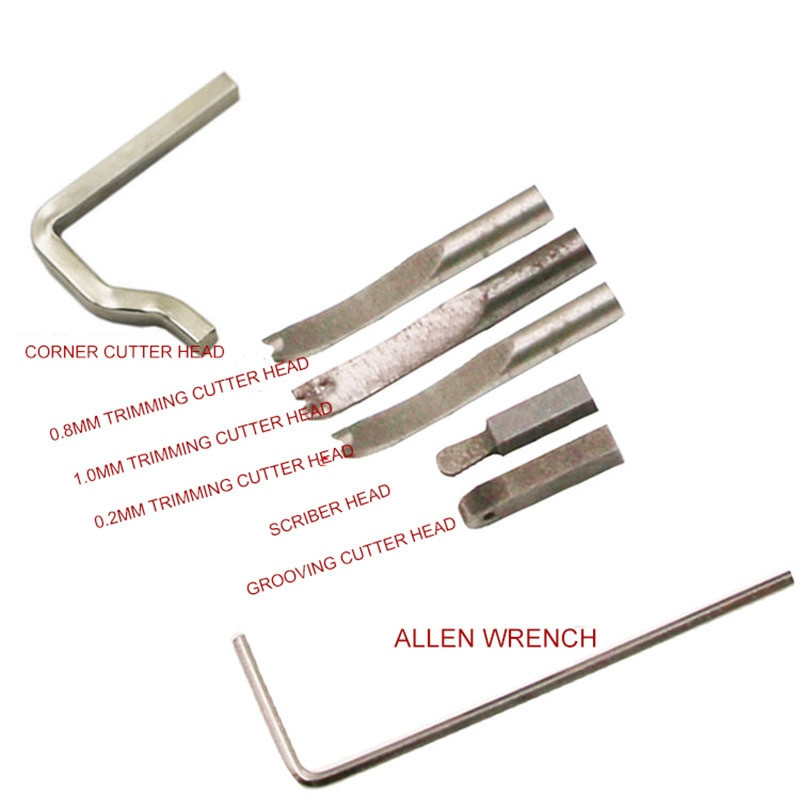 Șanț 7 în 1 Instrumente de bricolaj realizate manual Dispozitiv de perforare a tăieturii de tăiat curea Curea 132x23mm