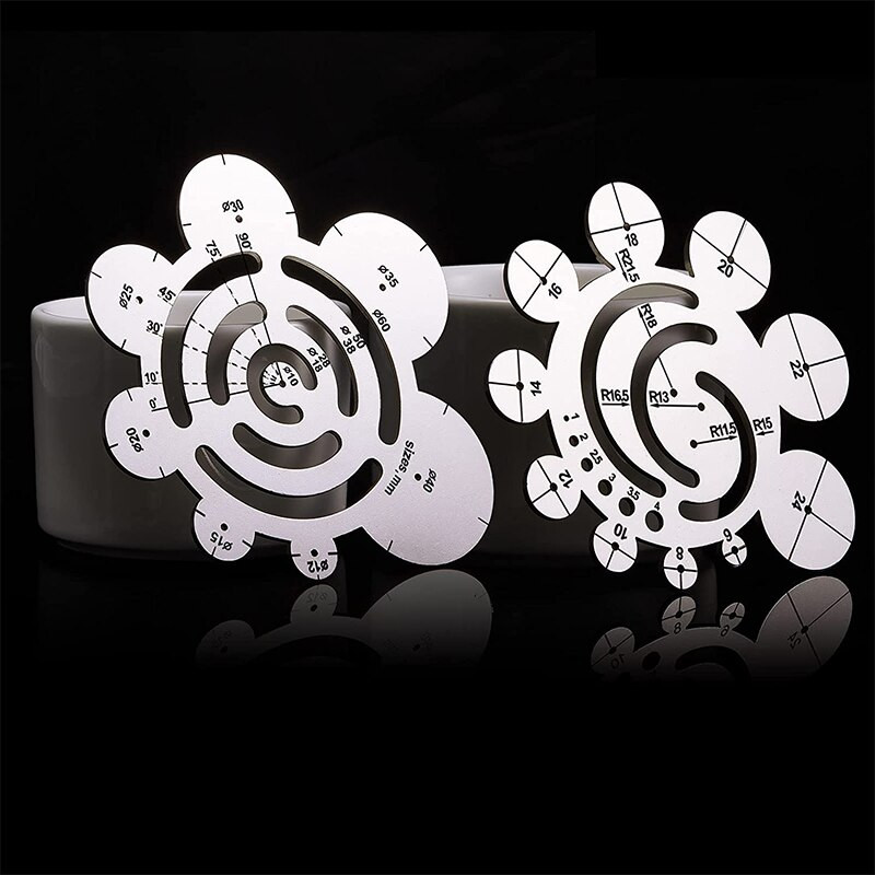 304 DIY ümmargused naha lõikamistööriistad, mis sobivad ideaalselt nahkkangale lõikamiseks või joonistamiseks Puit Klaas Plastist riie Metall