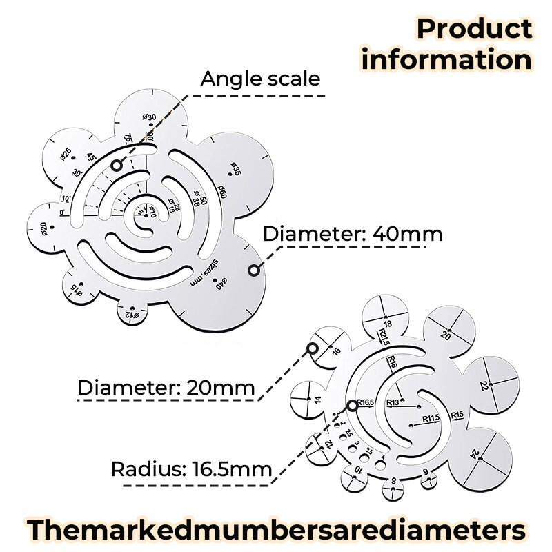 304 DIY ümmargused naha lõikamistööriistad, mis sobivad ideaalselt nahkkangale lõikamiseks või joonistamiseks Puit Klaas Plastist riie Metall