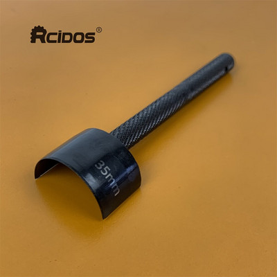 RCIDOS 1/2 "C" kujuga poolringikujuline nahast otsa nurgalõikur, käsitsi nahast rihma lõikeriistad, 20/25/30/35/40/45mm, 1tk hind