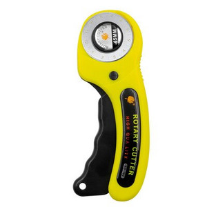 Αξεσουάρ ραπτικής 45mm Περιστροφικό Δερμάτινο Craft Cutter Δερμάτινο Εργαλείο κοπής Fabric Cutter Κυκλική λεπίδα DIY Patchwork Quilting Cut