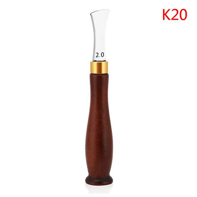 1 tk Nahast kaare servaga karvastatud madala soonega serv Kuum- ja külmpressitud joonpunch sisestus Line nahast käsitöötööriistad