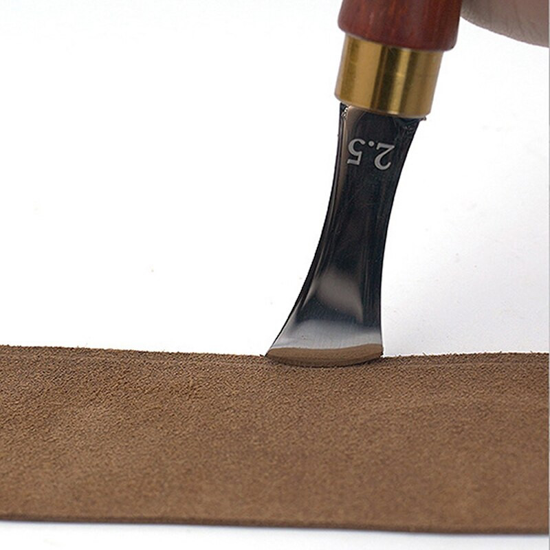 1 tk Nahast kaare servaga karvastatud madala soonega serv Kuum- ja külmpressitud joonpunch sisestus Line nahast käsitöötööriistad