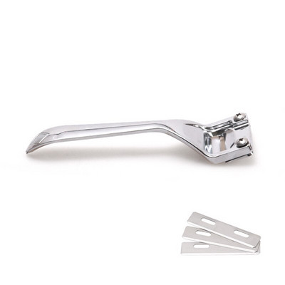 Kvaliteetsed isetegemise tööriistad, mustad ja hõbedased, 3 teraga, nahast käsitöötööriistad, harvendusnuga, nahast meisterdamise kühvlid