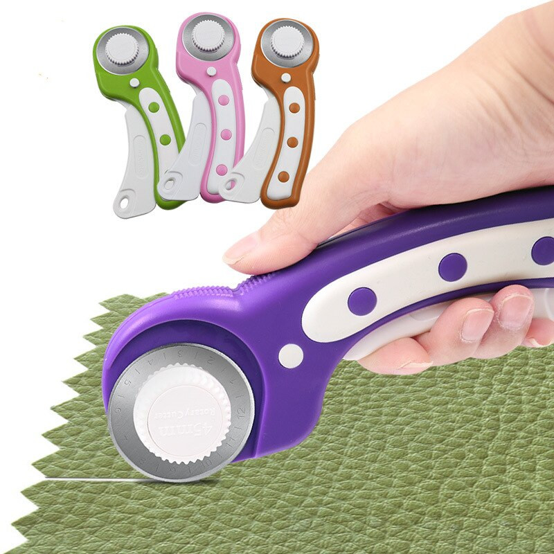 JINRUI Ringikujuline lõikur lõiketera ümmargune tera 45 mm nahast pöörlev lõiketera lõikenuga nahalõikur ümmargune lõikur