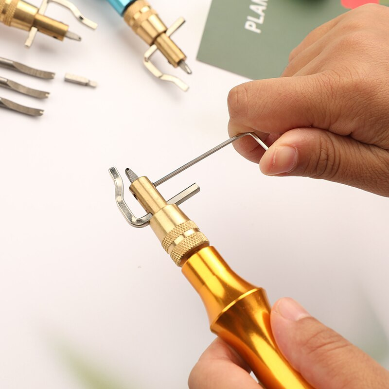 MIUSIE värvilised reguleeritavad nahaserva õmblused Groover Leathercraft kortsuva servaga kaldlõikur Õmblustööriistad Aksessuaarid