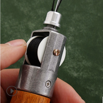 Δερμάτινο σετ ραπτικής Awl Σετ ραπτομηχανής με κλειδαριά βελονάκια ραφής με κλωστή βελονών Κιτ βελονιών χειροτεχνίας αξεσουάρ ραπτομηχανής