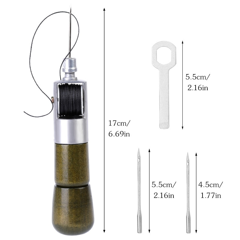 Fenrry 1 tk käsitsi õmblusmasin Speedy Stitcher Nahaõmblus Awl DIY Naha käsitöö õmblemine kingsepa lõuendi parandamise tööriist