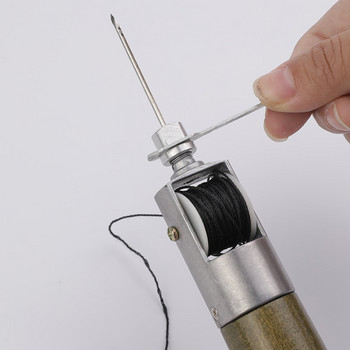 Σετ εργαλείων χειροτεχνίας LMDZ Δερμάτινο σετ εργαλείων χειροτεχνίας ραπτικής ραφής ράψιμο τρυπητή ραπτικής ράβδου Σετ επισκευής για δερμάτινα σετ αξεσουάρ Εργαλείο DIY