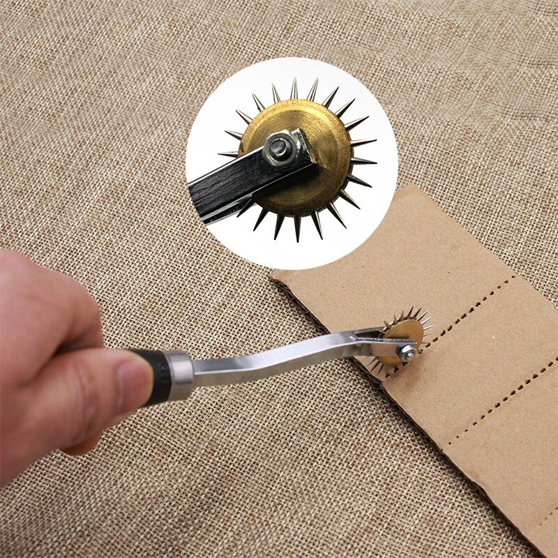 Käsiõmblustööriistad nahale 30M Vahatatud niit Õmblusnõelad Lõng Käärid Õmbluskäpp Nahk Riided Jalatsid Parandustööriistad