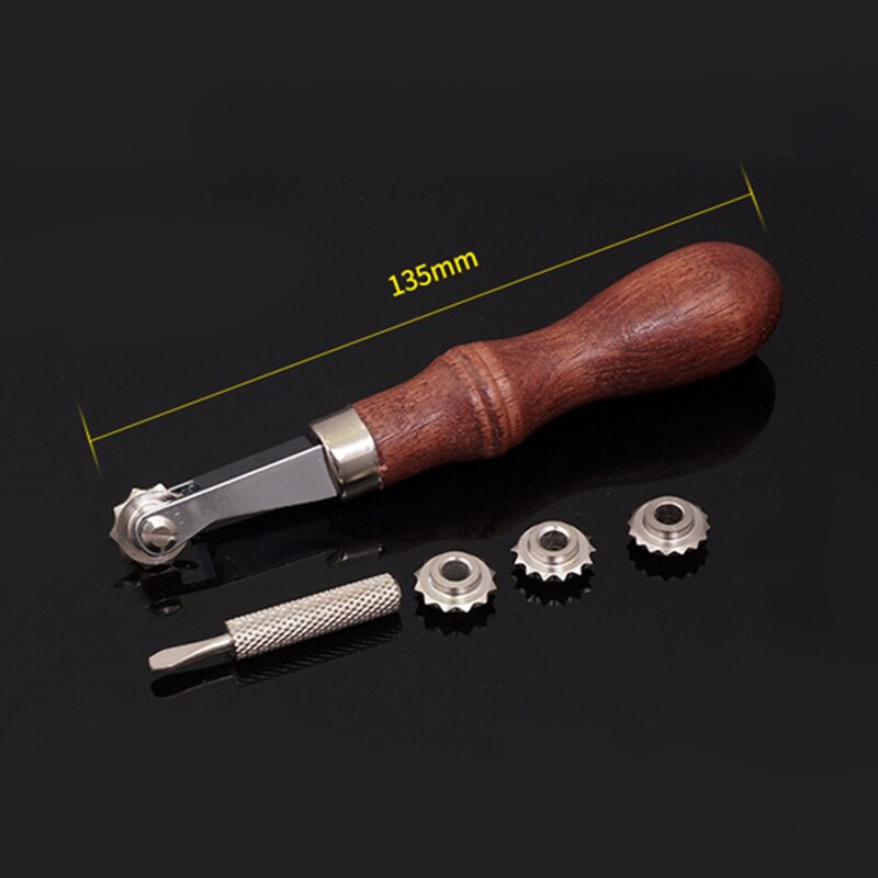 Naha samm ülepistes rattaõmblus ruumipaberi perforeerimistööriist Ruleti vahetükk Õmblusnaha käsitöötööriist