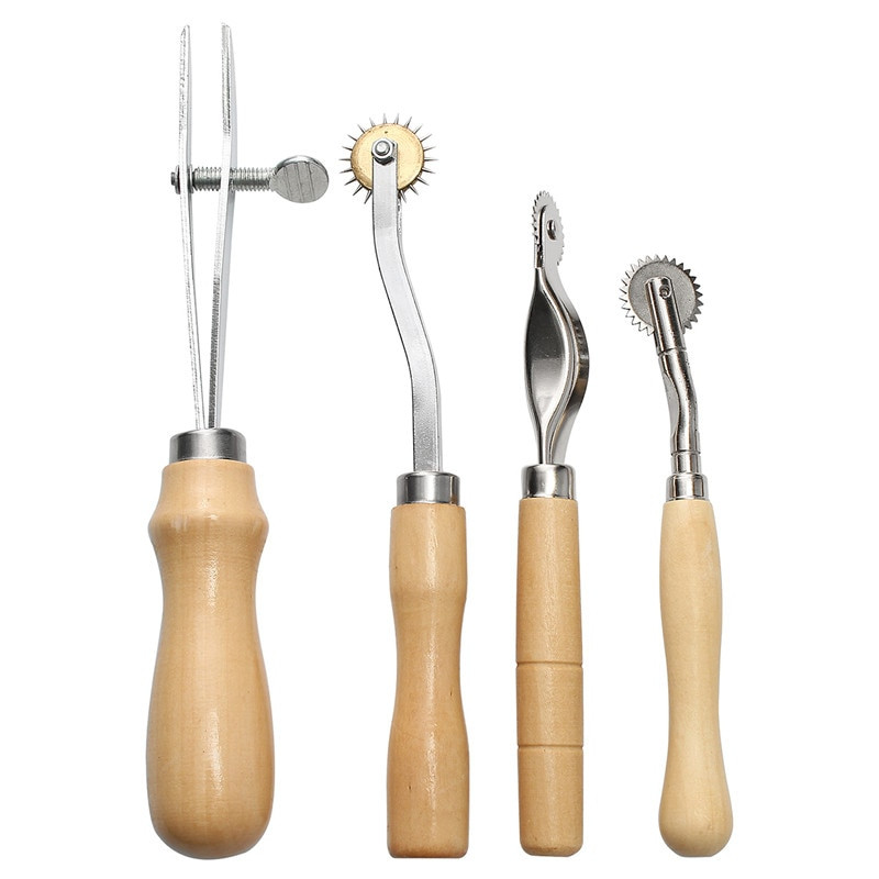 18/24/37/62 vnt. odinių rankdarbių perforavimo įrankių rinkinys siuvimo drožyba Groover odinių rankdarbių įrankių rinkinys Darbo siuvimo balnas