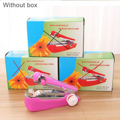 Mini mașini de cusut de uz casnic Lucrări de ac pentru haine de mână fără fir Instrument portabil de cusut Accesorii