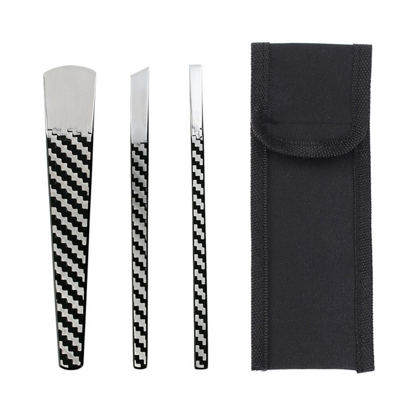 Alat za rezanje kože DIY Craft Cut Edge Skiving Carving Cutter Blade Alati Set kožnih noževa Stanjivanje Rezanje nazubljeni nož