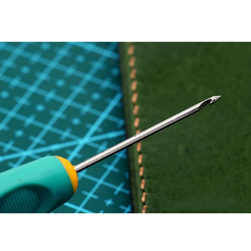 1 kom. 3 vrste silikonske ručke Šilo za šivanje DIY kožni platneni alat za popravak cipela Bušilica Šivaća igla Alat za kuku