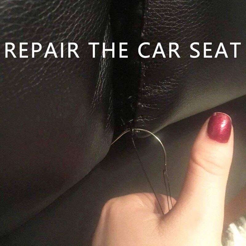 Σετ επισκευής ταπετσαρίας 29 πακέτου Δερμάτινο κιτ εργαλείων χειροτεχνίας Δερμάτινες βελόνες ραπτικής χειρός Κλωστή καμβά και βελόνες ταινία Μεγάλο-E