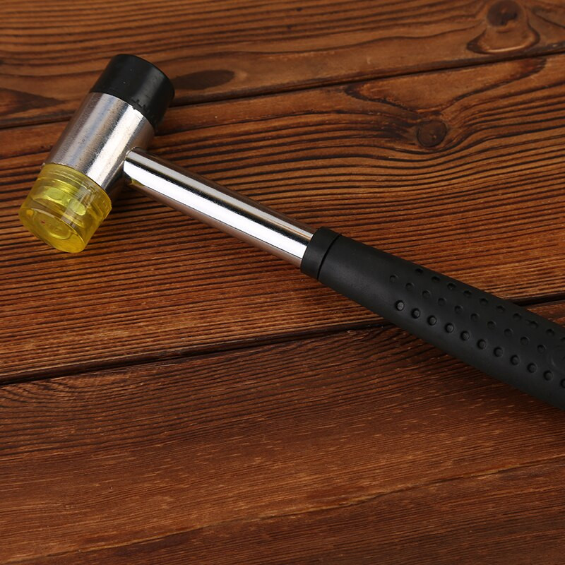 MIUSIE Set de instrumente pentru ciocan de instalare din piele, din piele, din oțel inoxidabil, din oțel inoxidabil