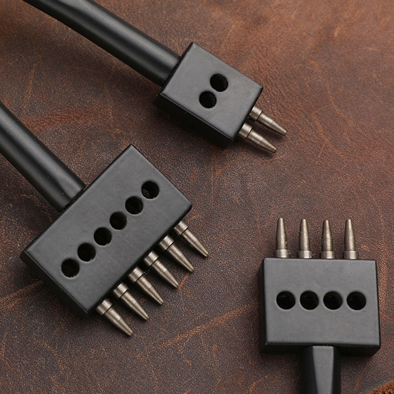 SHWAKK odiniai skylių perforatoriai Plaktukas Oda „pasidaryk pats“ amatų darbo įrankiai tuščiaviduriai perforatoriai diržo perforavimo sandarikliui skulptūrų įrankių rinkinys