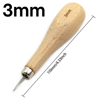 QJH odinė rankdarbių medinė deimantinė rombinė yla 3mm 4mm 5-6mm "pasidaryk pats".