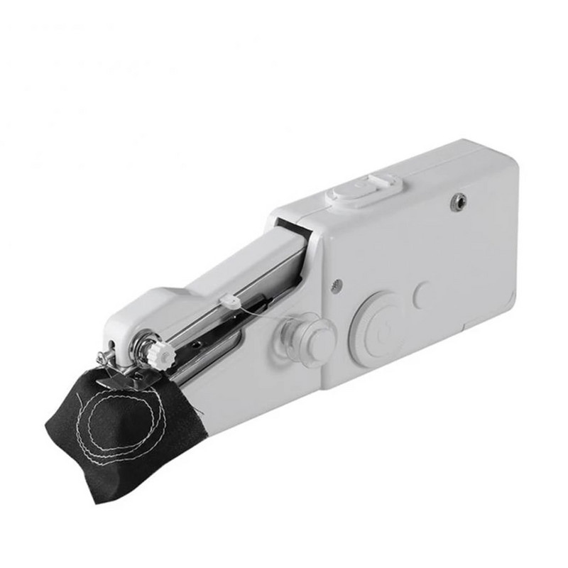 Mini kaasaskantav käsiõmblusmasin Kiire käepärane õmblemine Näputöö Juhtmeta riided Kangad Majapidamises Elektriline õmblusmasin