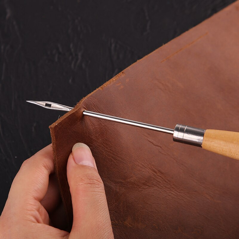 IMZAY nahaõmblustööriistade komplekt vahatatud lõnga käärid käsitsi õmblusmasin Speedy Stitcher Kit Nahaparandustööriist