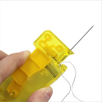 Home Automatic Needle Threader DIY Tool Hand ραπτομηχανής Συσκευή Κλωστή Auto Needle Cross Stitch Οικιακά αξεσουάρ ραπτικής