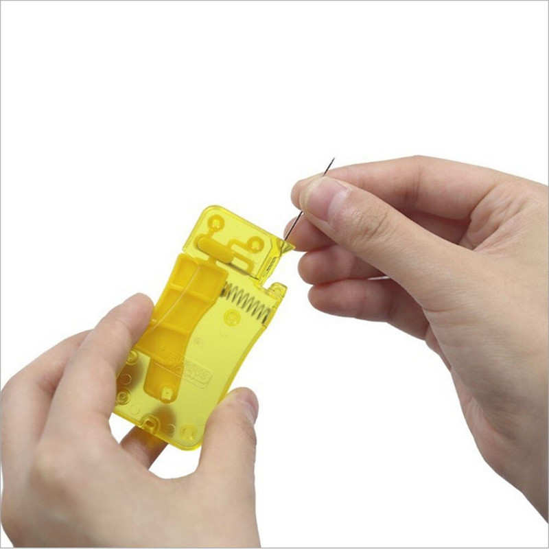 Namų automatinis adatų sriegiklis „pasidaryk pats“ įrankis Rankinė siuvimo mašina Įrenginys Siūlas Automatinis adata Kryžminio dygsnio buitinės siuvimo priedai