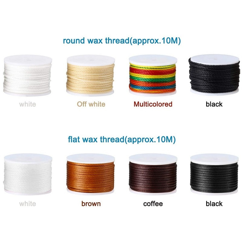 Σετ εργαλείων ραψίματος για δερμάτινα υφασμάτινα προμήθειες, δερμάτινο ραπτικό σουβλί χειρός, βελόνες και ανταλλακτικά καρούλια κλωστής