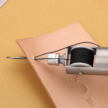 SHWAKK Комплект конци за шило за шиене на кожа Stitching Groover Speedy Stitcher Leather Punch Craft Shoemaker Canvas Repair Tool