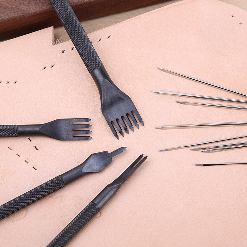 SHWAKK odos siuvimo yla siūlų rinkinys Siuvinėjimo griovelis Speedy Stitcher Leather Punch Craft Batsiuvys drobės taisymo įrankis