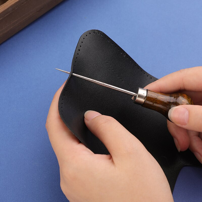 IMZAY 11/16 tk naha õmblustööriistade komplekt, 2 tk. luukortsuga nuga, vahatatud niit, suur silm, nahk, nüri nõel, meisterdamistööriistade komplekt