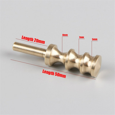 1 Komplekts elektrisko misiņa lodmetālu ādas lodāmura uzgalim, lai sadedzinātu malas presēšanas malu blīvēšanas mašīnas līniju ādas izstrādājumiem