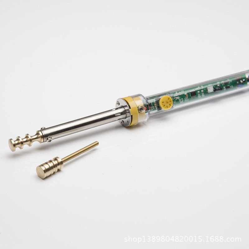 1 Komplekts elektrisko misiņa lodmetālu ādas lodāmura uzgalim, lai sadedzinātu malas presēšanas malu blīvēšanas mašīnas līniju ādas izstrādājumiem