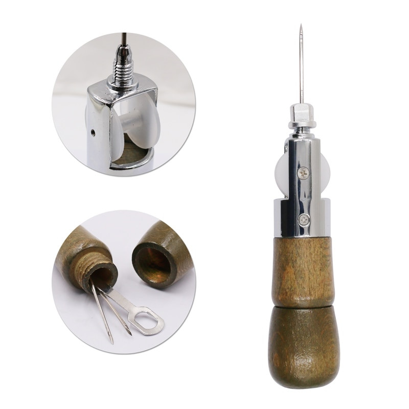 Komplet konca za šivanje kože Ručni šivaći stroj Speedy Stitcher DIY Leather Craft Šivanje Postolar Alat za popravak platna