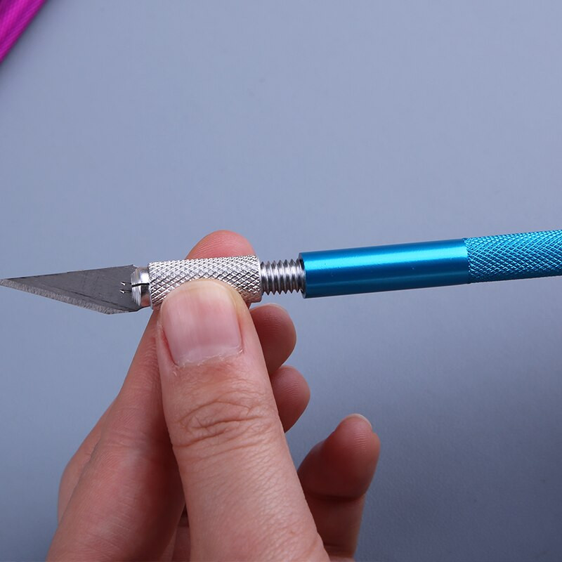 KAOBUY Metalni skalpel za rezbarenje Komplet alata za noževe Neklizajuće oštrice Skulptura Nož za graviranje DIY Ručni alat za popravak rezanja