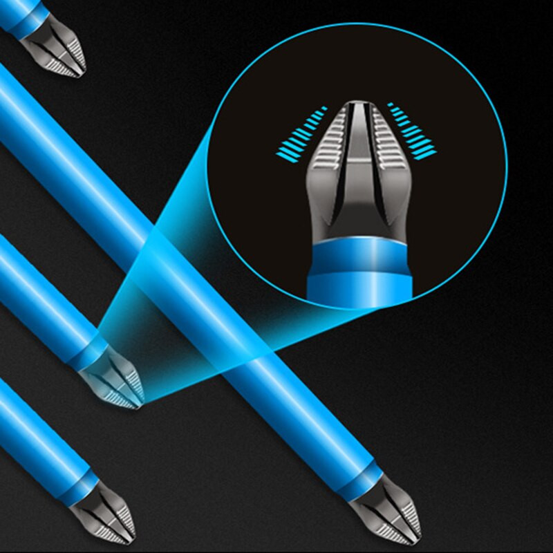 1 komplekt 25–150 mm ristotsakuga puuripeaga kruvikeeraja otsikud Käsitööriistad Libisemisvastased Elektrilised kuuskantmagnetkruvikeeraja puuriotsad