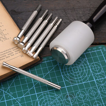 LMDZ Δερμάτινα Εργαλεία χειροτεχνίας Nylon Hammer Stamp Sculpture Εκτυπωμένο Δερμάτινο Ματ κοπής Δερμάτινο Σετ Αξεσουάρ εργαλείων εκτύπωσης