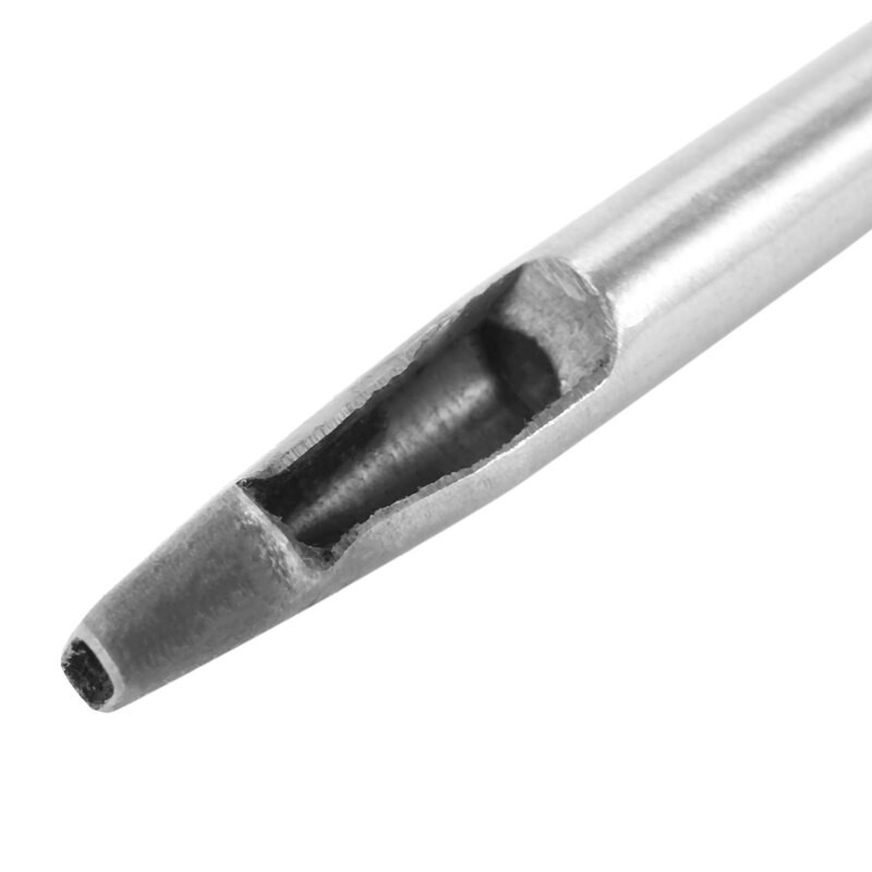 15 bucăți Instrumente de artizanat din piele Cutter semi-rotund Perforatoare de formă rotundă și ovală Perforator Curea Curea de ceas Garnitură din piele goală