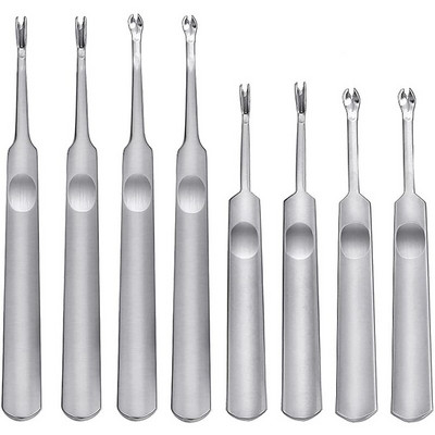 Noul instrument manual pentru tăierea marginilor din piele, instrument de artizanat pentru piele, instrument pentru sculptarea pielii (8 buc)