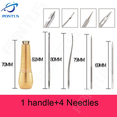 Μεγάλες βελόνες ραπτικής με αμβλύ μάτι Βελόνα βελόνας σταυροβελονιά Χειροποίητο δερμάτινο κέντημα DIY Παπούτσια Αξεσουάρ ραπτικής