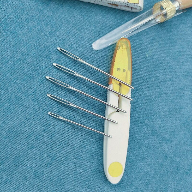 Profesionalus odinių amatų įrankių rinkinys Siuvimo rinkinys Vaškuotas siūlas Rankų dygsniavimo adatos Susiuvimo perforatorius „Pasidaryk pats“ odinių įrankių rinkinys 