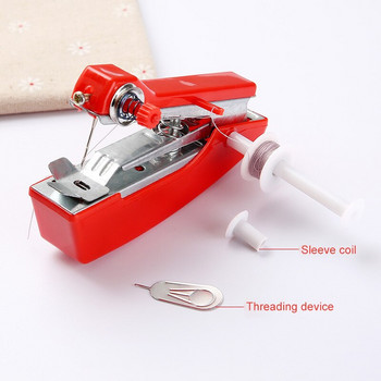 Φορητό μίνι χειροκίνητο ραπτομηχανή Tailor Simple Operation Sewing Πανί Ύφασμα Handy Cordless Needlework Εγχειρίδια για το σπίτι