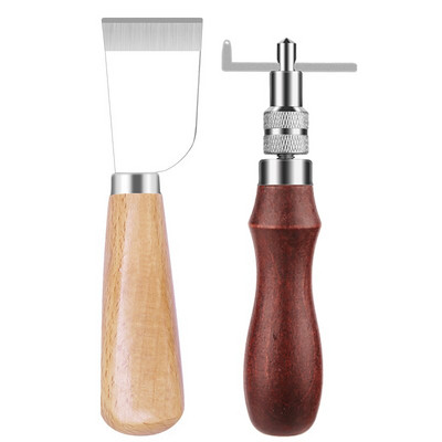 Κιτ εργαλείων χειροτεχνίας πολλαπλών λειτουργιών MIUSIE Εργαλείο κοπής εργασίας Groover Εργαλείο DIY Δερμάτινο Σετ επισκευής χειρός ραπτικής για δερμάτινες εργασίες