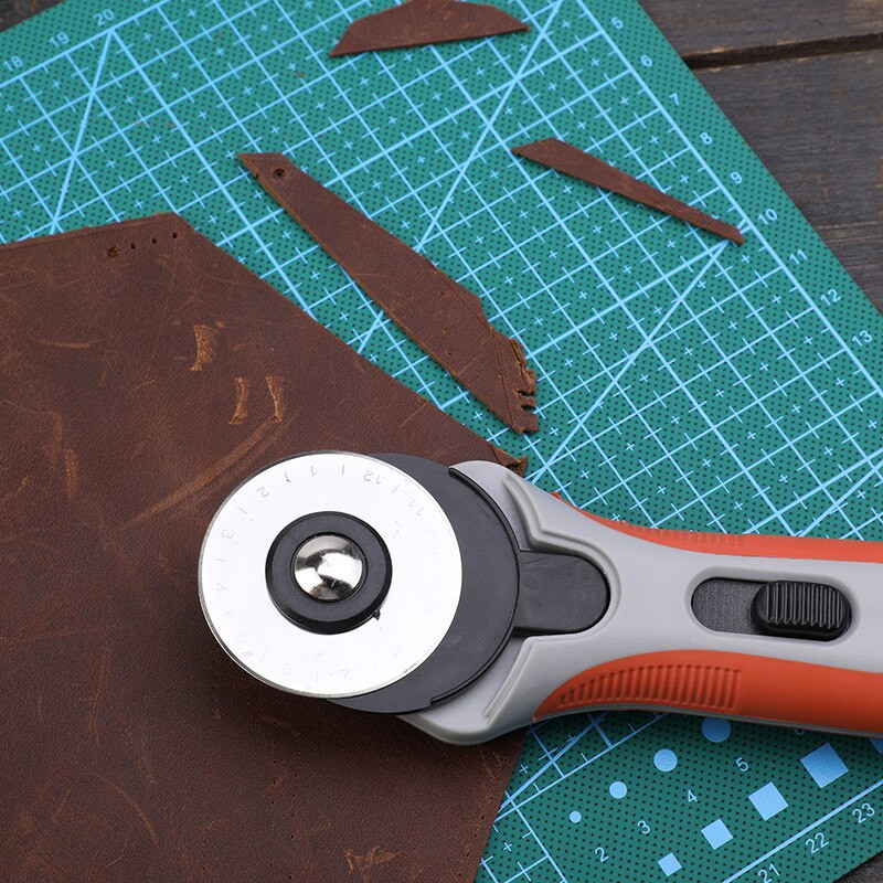 Set de scule multifuncționale din piele MIUSIE, cu instrument de perforare, lucru pentru sculptură, cuțit de tăiat piele, cusut cusut pentru lucrările de piele