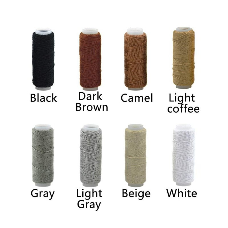 Σετ επισκευής ταπετσαρίας 29-συσκευασία, Δερμάτινο κιτ εργαλείων χειροτεχνίας Δερμάτινες βελόνες ραπτικής χειρός Κλωστή καμβά και βελόνες ταινία Μεγάλο-E