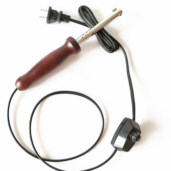 Нагревател за щамповане на кожа Термостат, електрическа ютия, инструмент за запояване, брандиране, горещо фолио за потребителско лого, релефен печат 60w 220v/110v