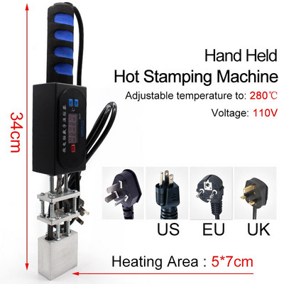 Individualaus dizaino Oda karštos folijos įspaudimas Odos štampavimas Žalvaris Logotipas Spausdinimas Antspaudavimas Folija štampavimo mašina Popierius 120m