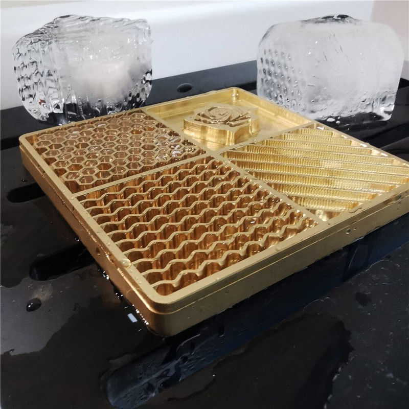 Baras Ledo antspaudas Žalvaris ledo lėkštė korio ledo formų prekės ženklo kūrimas „pasidaryk pats“ kokteiliai Viskis, spausdinimas ant ledo, štampavimo juostos įrankiai, drožyba ledo kubeliu